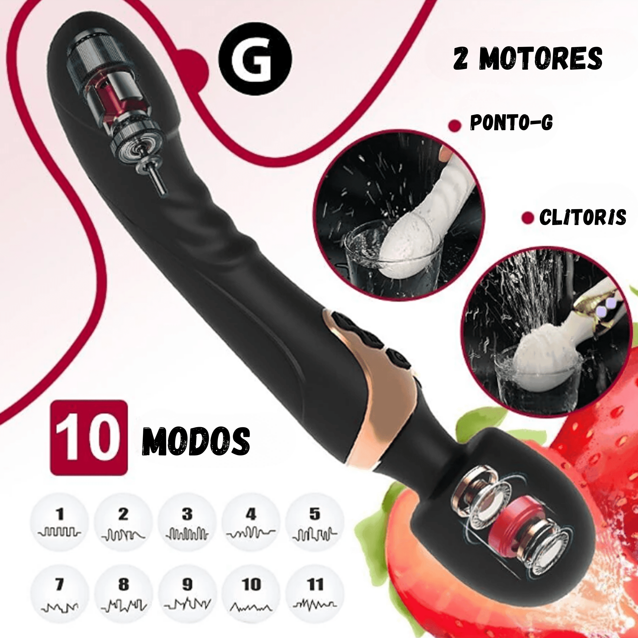 Vibrador Doble