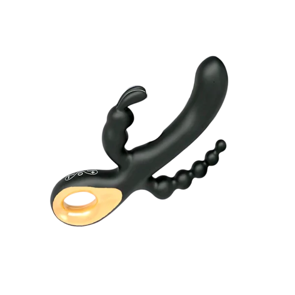 Presentamos un vibrador de conejito que lleva el placer a un nivel completamente nuevo.