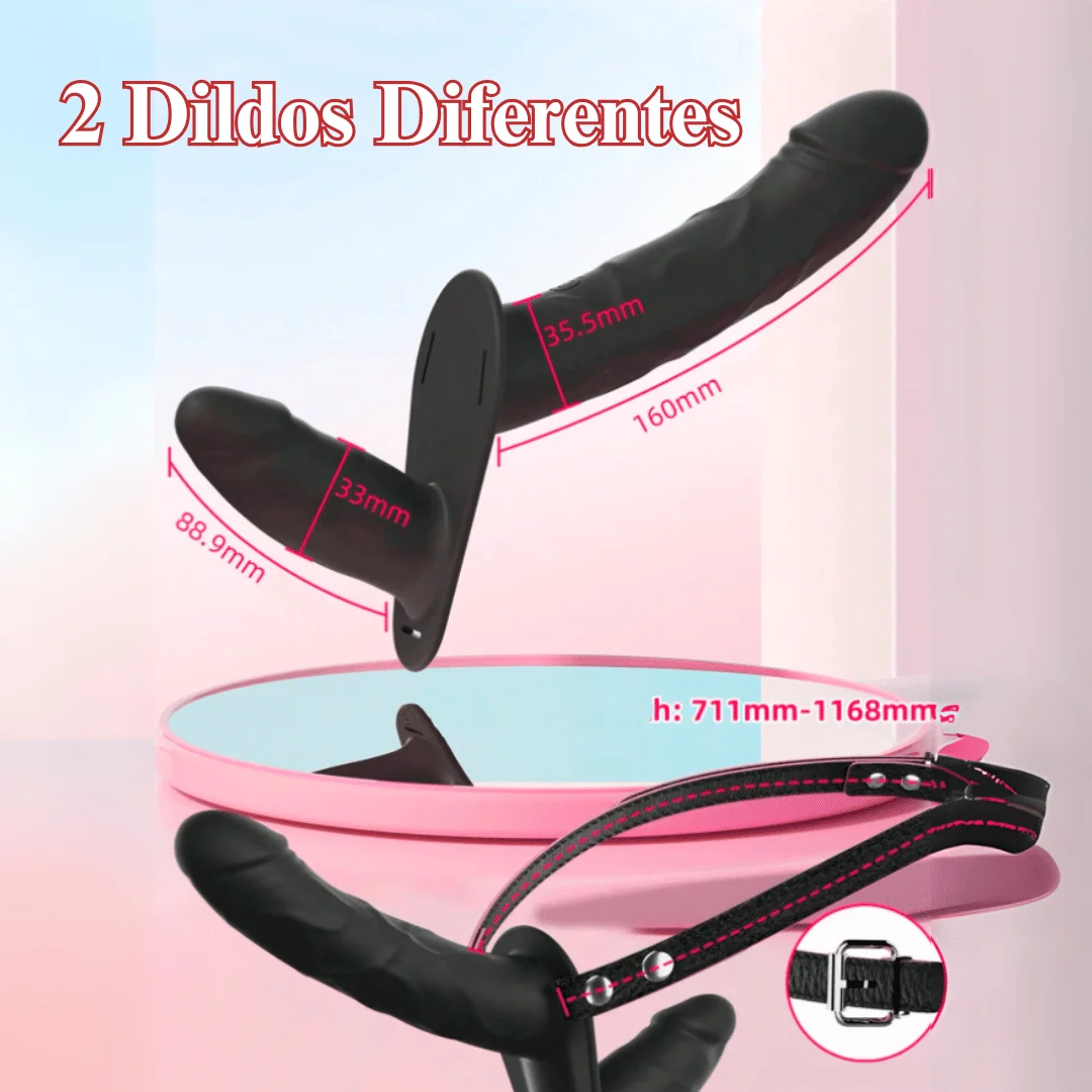 Perfecto para lesbianas, parejas y quienes deseen explorar juegos de rol y dinámicas nuevas. Este vibrador eleva la intimidad y el placer a un nivel completamente nuevo.