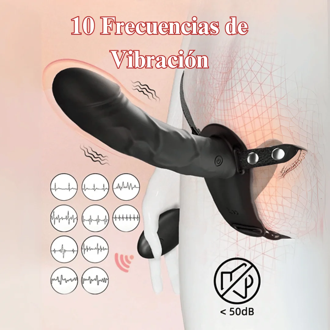 Perfecto para lesbianas, parejas y quienes deseen explorar juegos de rol y dinámicas nuevas. Este vibrador eleva la intimidad y el placer a un nivel completamente nuevo.
