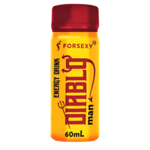 Bebida Diablo Man For Sexy - Despierta tu energía y deseo con esta bebida energética afrodisíaca. Aumenta tu rendimiento físico y mental para disfrutar de noches intensas y apasionadas. ¡Perfecta para encender la pasión y dar lo mejor de ti!