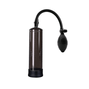 Bomba de vacío con tubo negro transparente, método sin pastillas ni incomodos ejercicios.