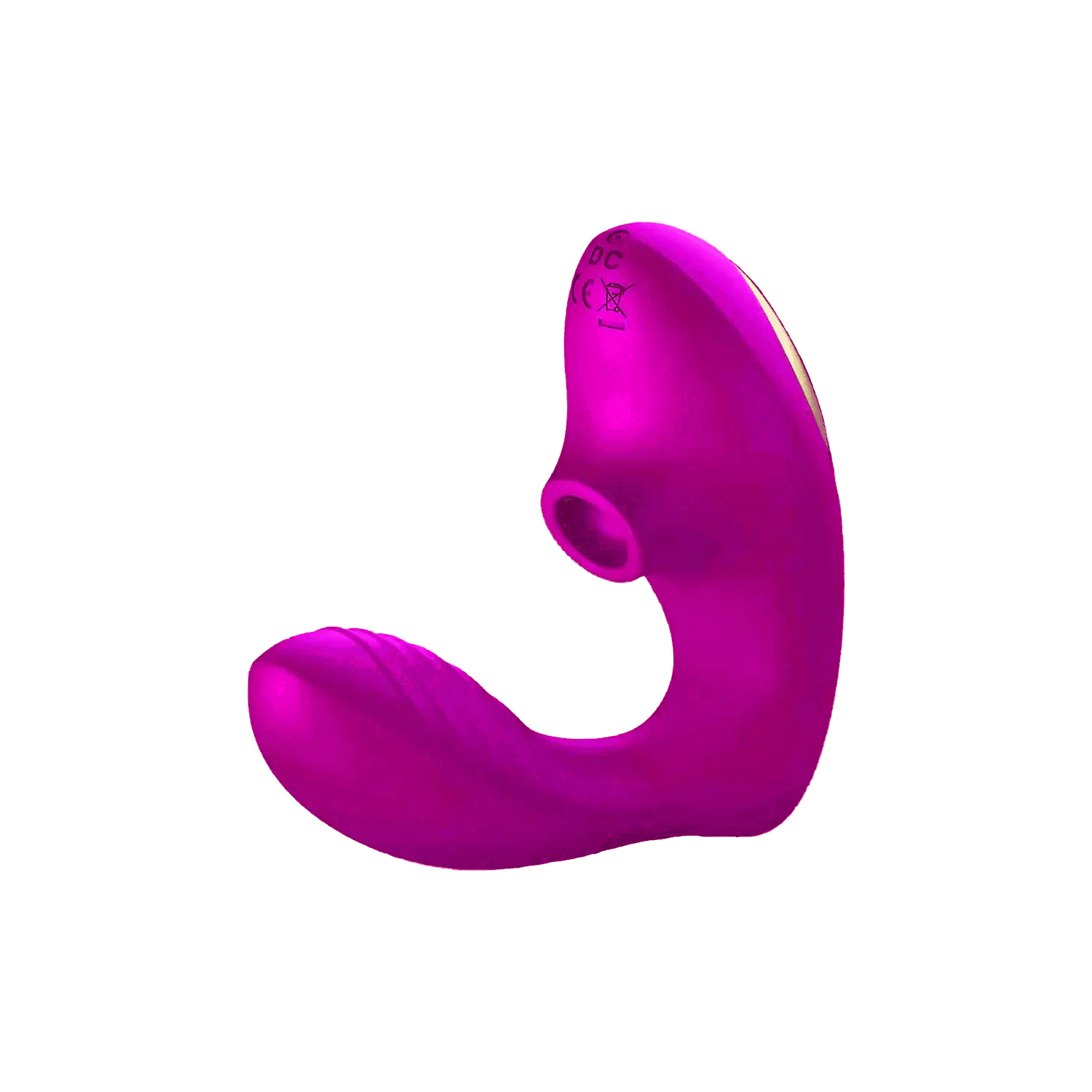 Increíble vibrador con succionador, te permite disfrutar tanto de la zona genital como de los pezones