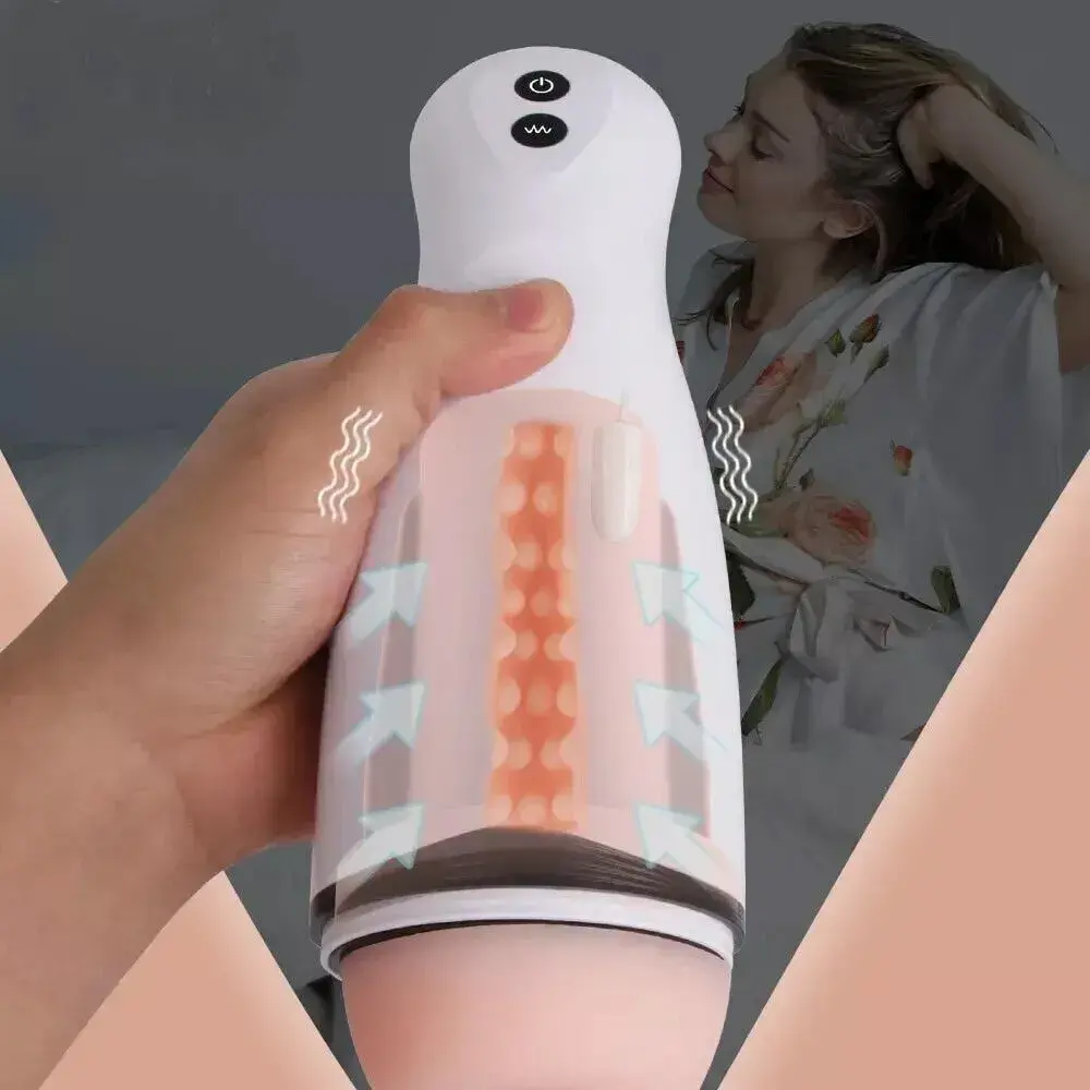 Chau Manuela es el masturbador automático que te ofrece una experiencia íntima increíblemente realista y potente. Su diseño interno con texturas especiales y su sistema de succión por vacío te proporcionan sensaciones intensas que se adaptan a ti. Además, cuenta con múltiples modos de vibración y control remoto para que explores el placer a tu ritmo.
